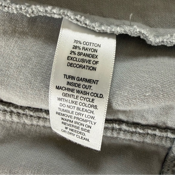 White House Black Market Grey Velvet Ribbon Trim Blazer, Jacket, Women’s 4 - Picture 13 of 13